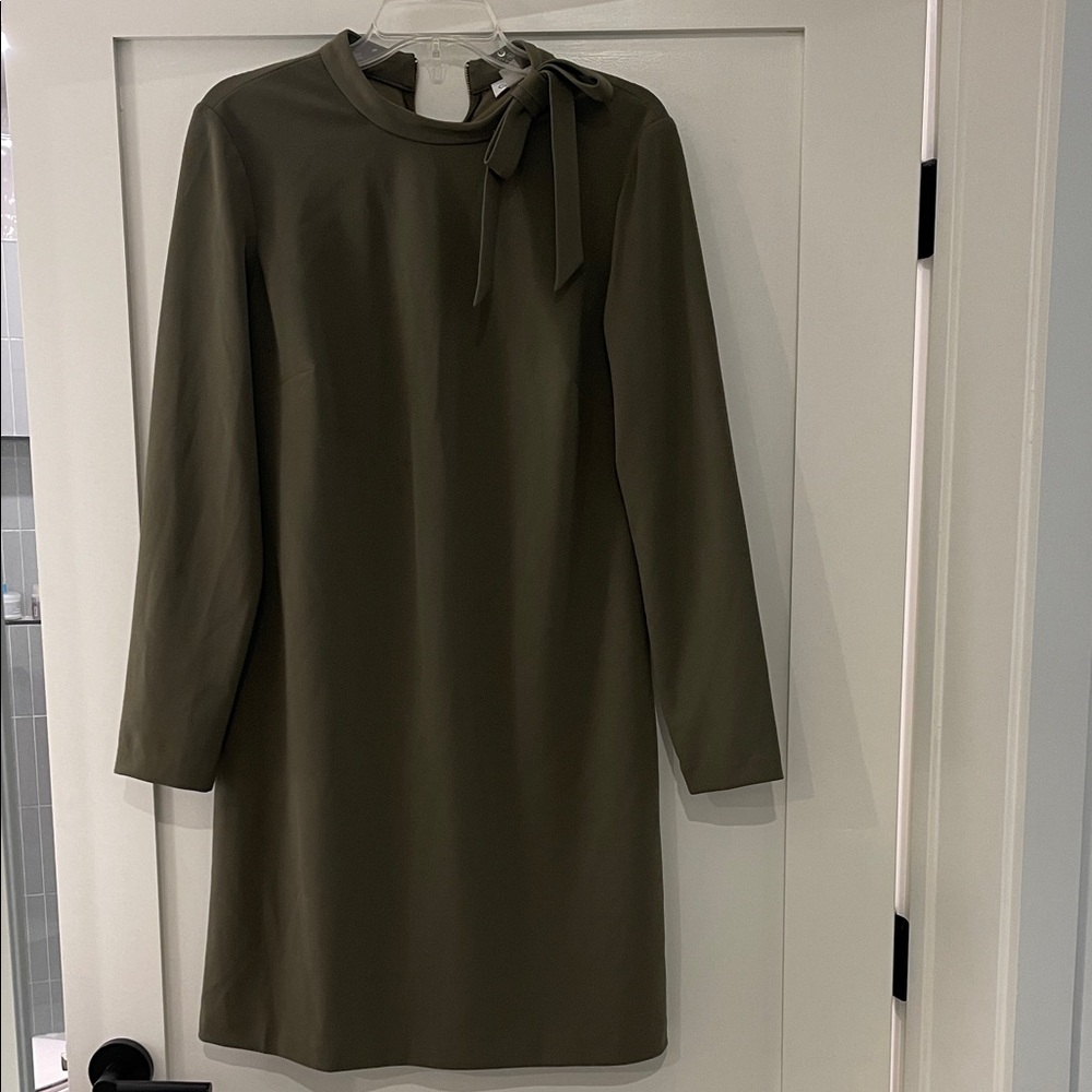 Calvin Klein Olive Green Dress